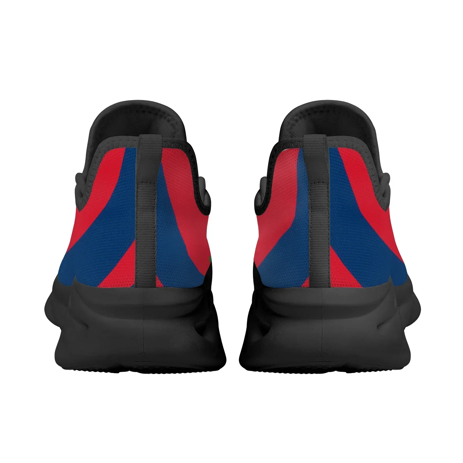 Scarpe con Bandiera Dominicana - Knit Fabric Lace Up Sneakers recensione e prezzo