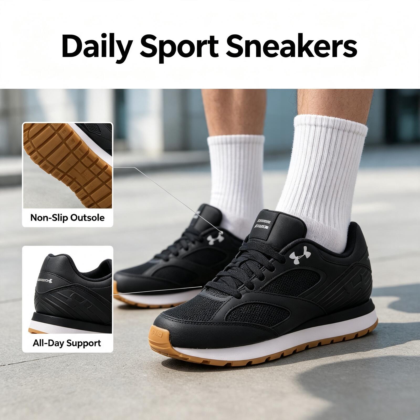 Scarpe da corsa basse da uomo  - Air Cushion Jogger Shoes Men recensione e prezzo