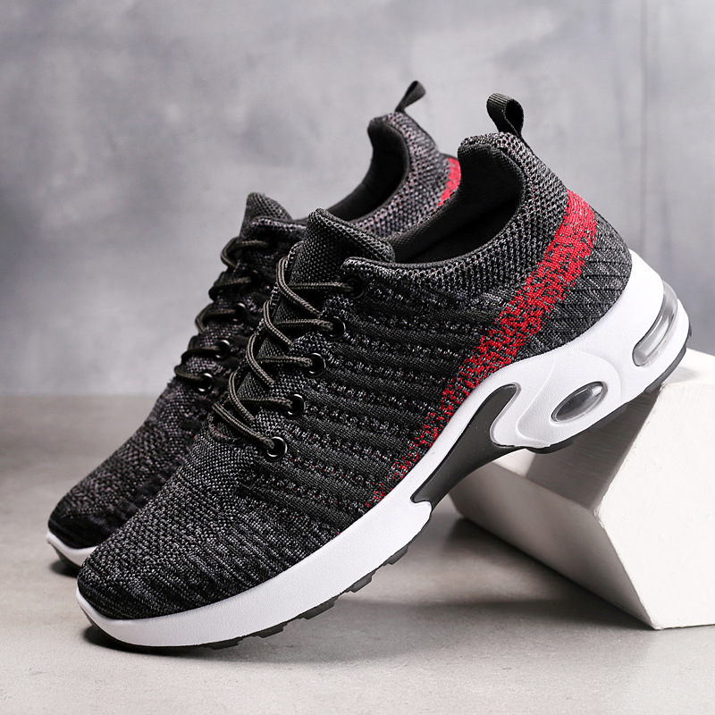 Scarpe da ginnastica da uomo S - Knit Fabric Lace Up Sneakers recensione e prezzo