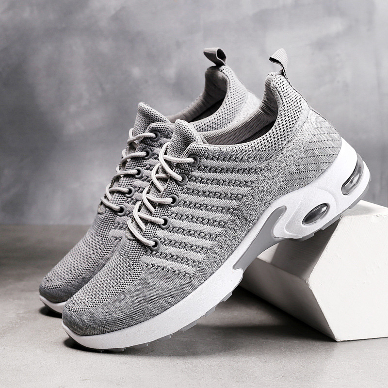Scarpe da ginnastica da uomo S - Knit Fabric Lace Up Sneakers recensione e prezzo